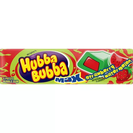 Hubba Bubba Max Strawberry Watermelon Bubble Gum