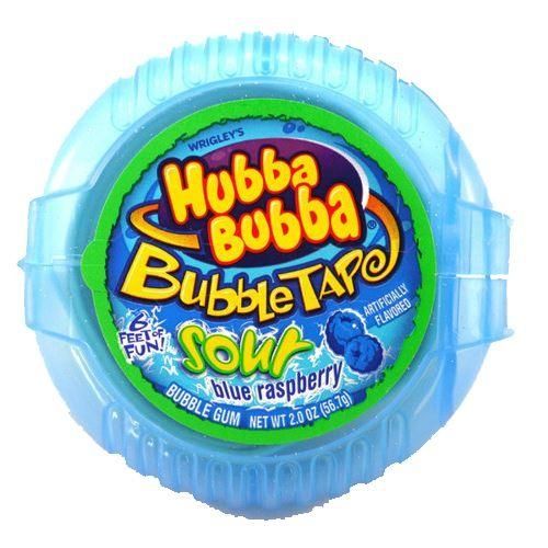 Hubba Bubba Bubble Tape Sour Blue Raspberry
